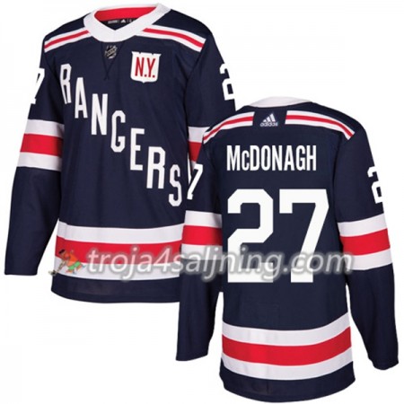 New York Rangers tröja Ryan McDonagh 27 Adidas 2017-2018 Marinblå 2018 Winter Classic Authentic - NHL Tröjor Herr